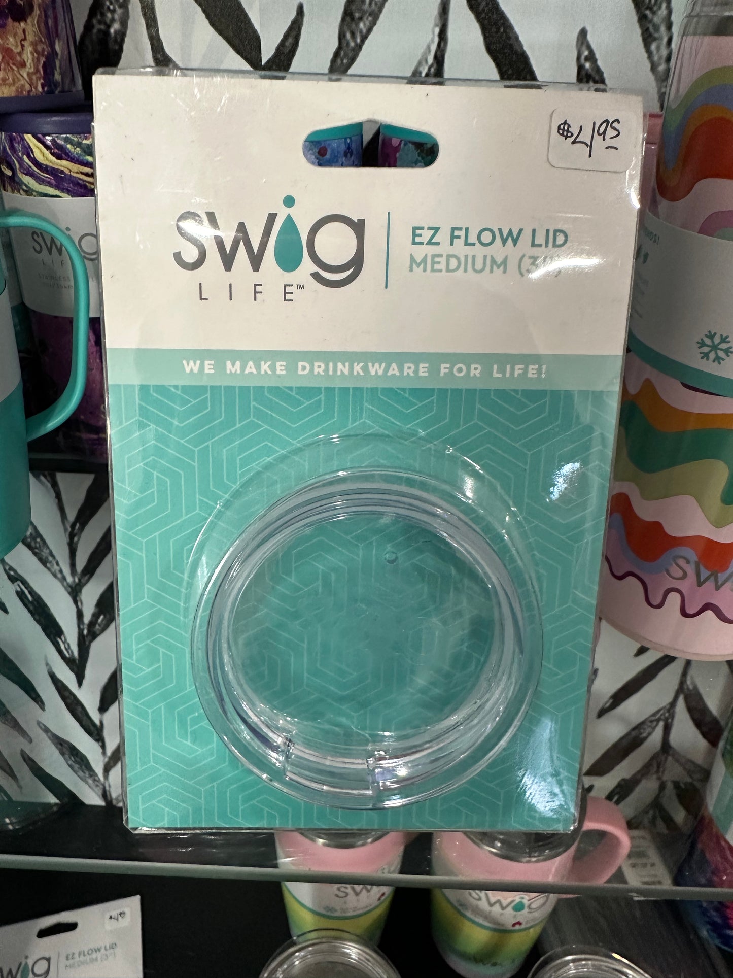 Swig EZ Flow Lid Medium 3”