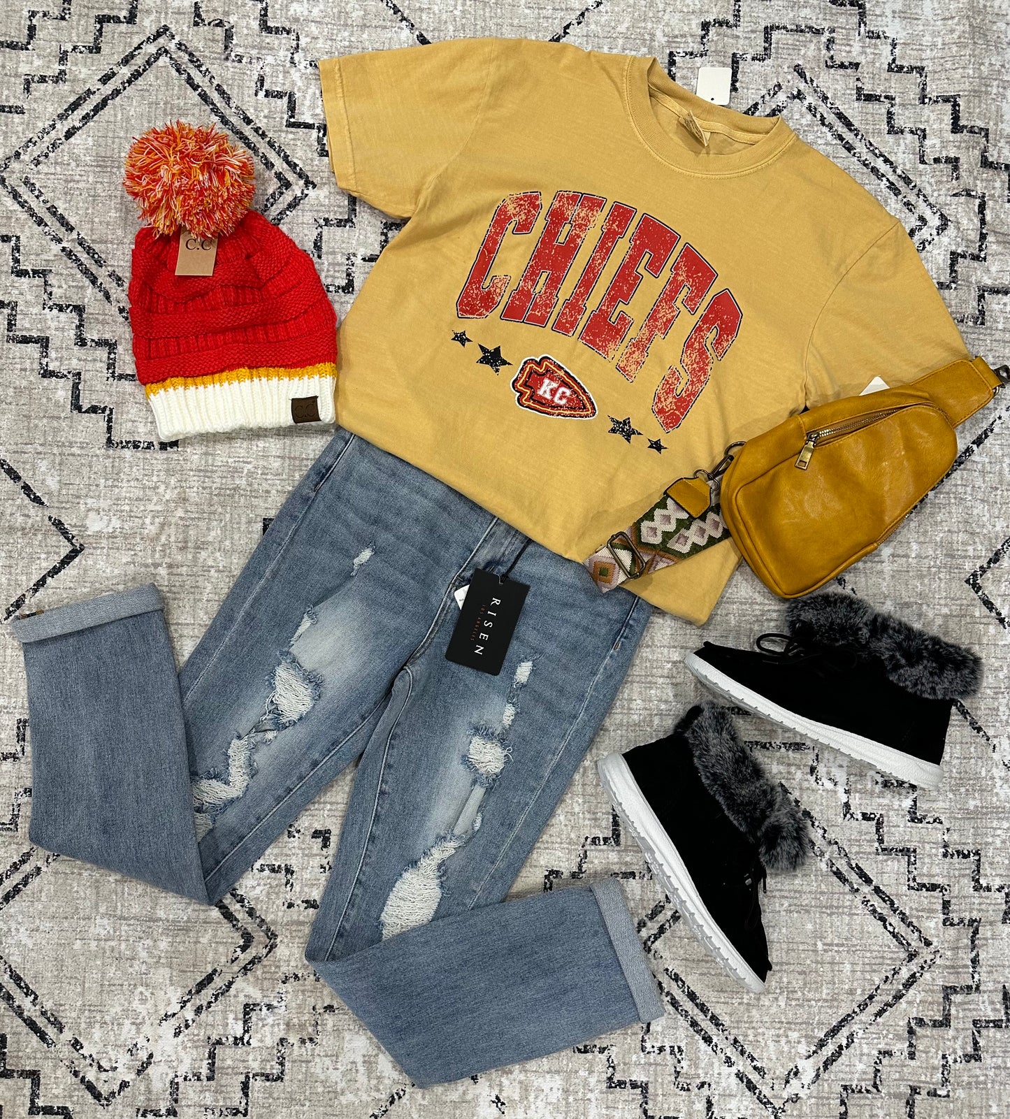 Chiefs Tee (mustard)