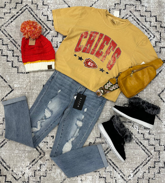 Chiefs Tee (mustard)