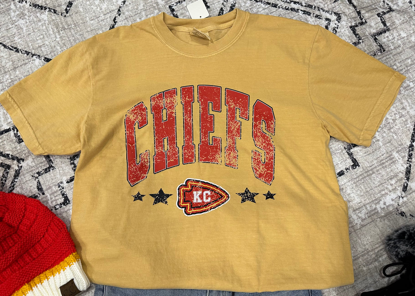 Chiefs Tee (mustard)