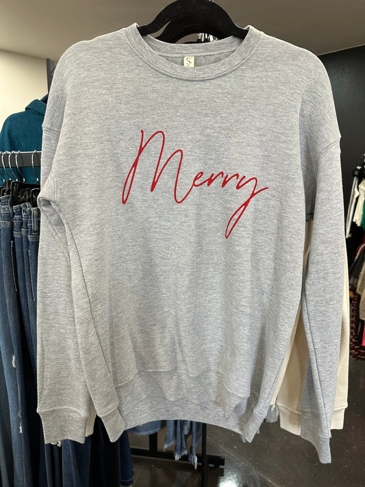 Merry Sweatshirt (Gray)