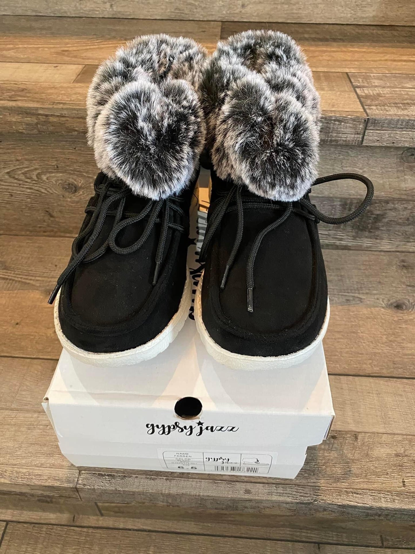 Gypsy Jazz Black Farren Booties