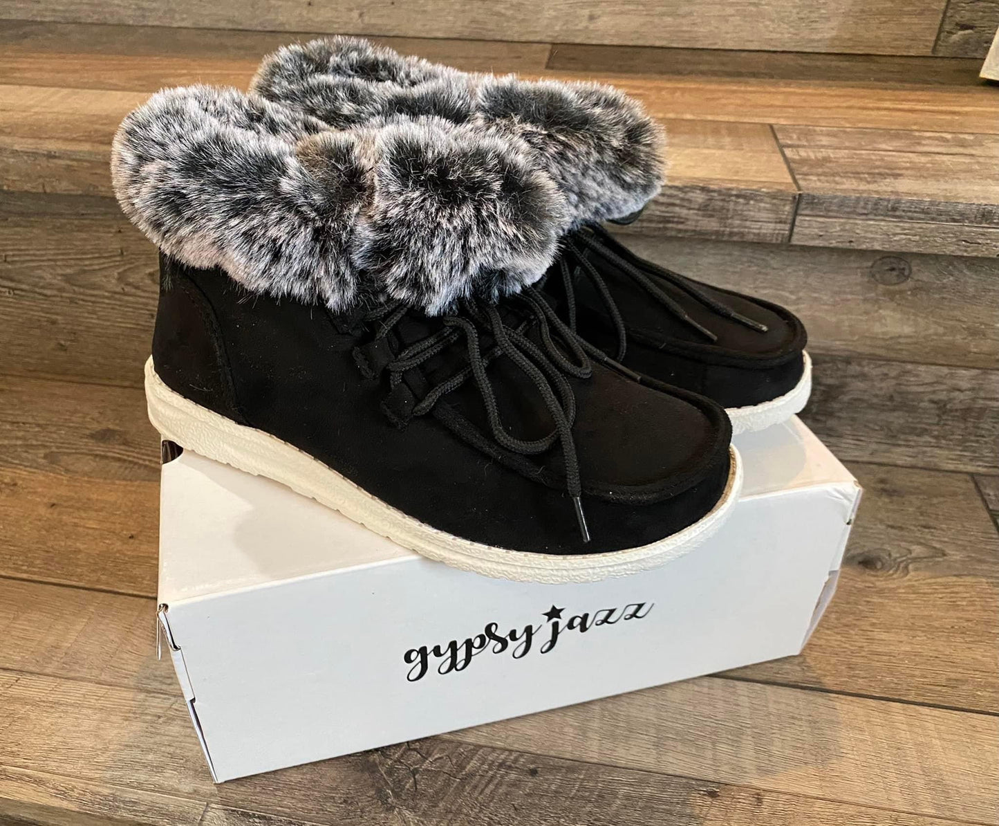 Gypsy Jazz Black Farren Booties