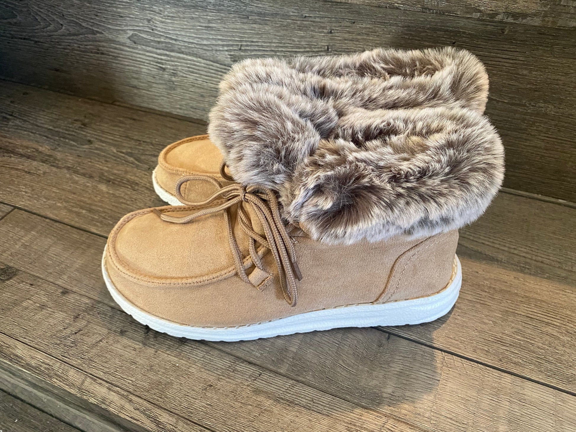 Gypsy Jazz Farren Booties (Tan)